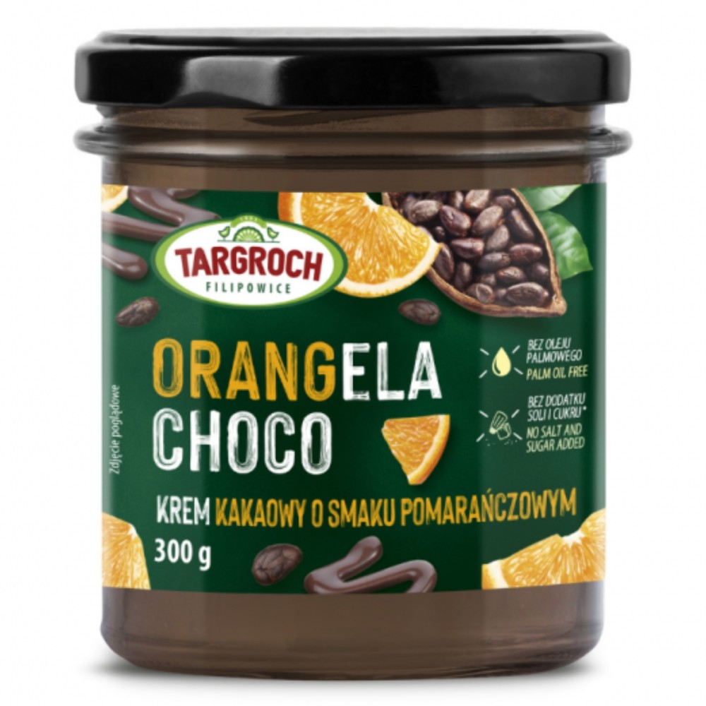 Targroch - Krem ORANGELA CHOCO o smaku czekoladowo-pomarańczowym - 300 g