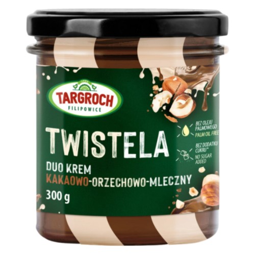 Targroch - Krem TWISTELA duo kakaowo-mleczne - 300 g