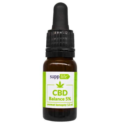 Supplife - Olej CBD Balance 5% - 12 ml