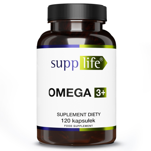 Supplife - Omega 3+ - 120 kapsułek