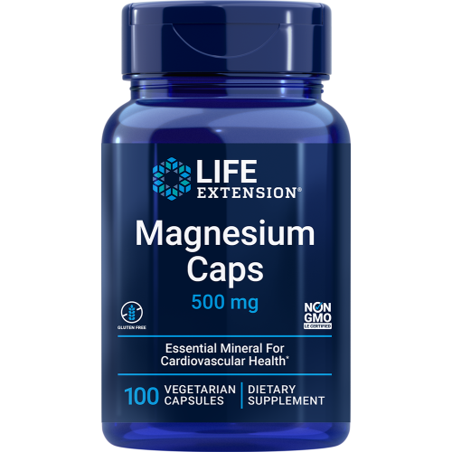 Life Extension - Magnesium Caps 500 mg - 100 kapsułek