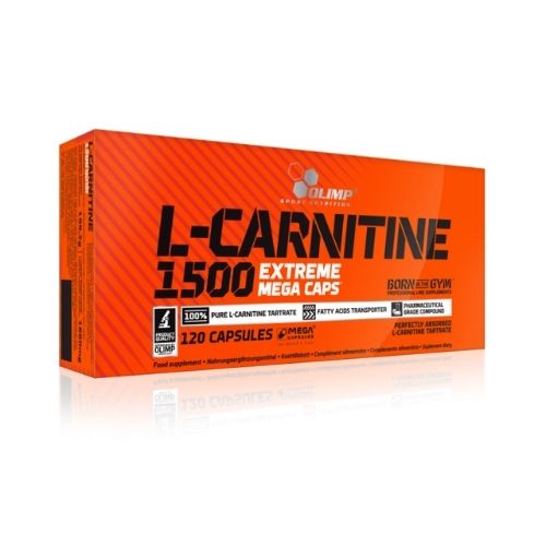 Olimp - L-Carnitine 1500 Extreme Mega Caps - 120 kapsułek