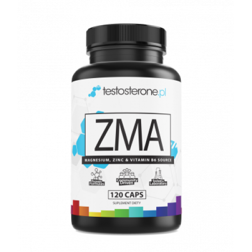 Testosterone - ZMA - 120 kapsułek