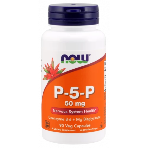 NOW - P-5-P 50 mg - 90 kapsułek NOW - P-5-P 50 mg - 90 kapsułek