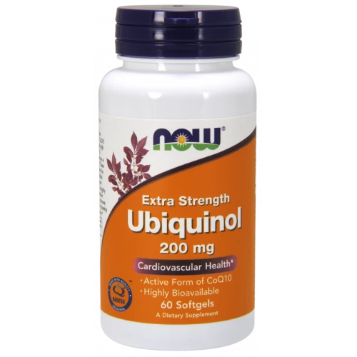 NOW - Ubiquinol 200mg - 60 kapsułek NOW - Ubiquinol 200mg - 60 kapsułek