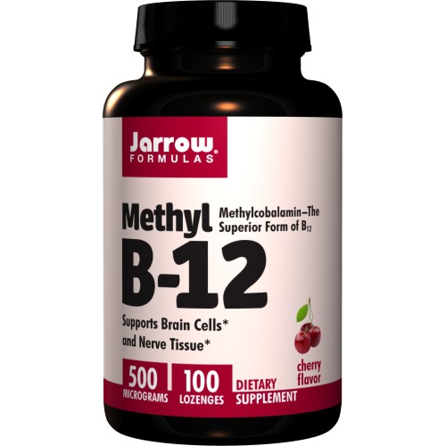 Jarrow - Methyl B-12 500 mcg - 100 tabletek
