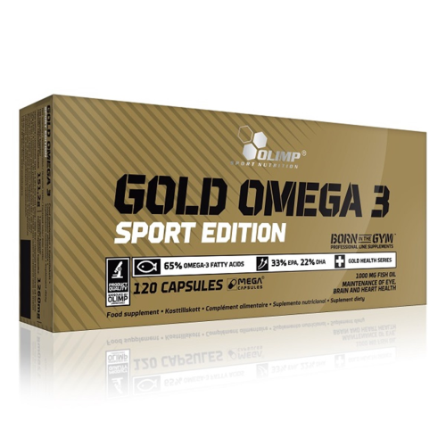 Olimp - Gold Omega 3 Sport Edition - 120 kapsułek