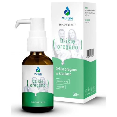 Avitale - Dzikie oregano 100% naturalny olej - 30 ml Avitale - Dzikie oregano 100% naturalny olej - 30 ml