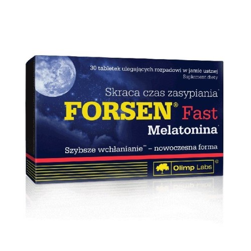 Olimp - Forsen Fast Melatonina - 30 tabletek