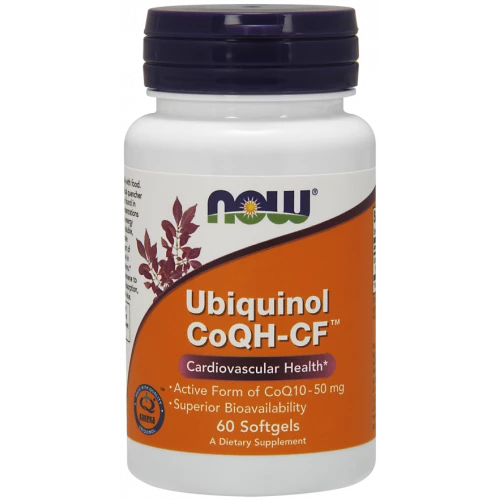 NOW - Ubiquinol CoQH-CF - 60 kapsułek NOW - Ubiquinol CoQH-CF - 60 kapsułek