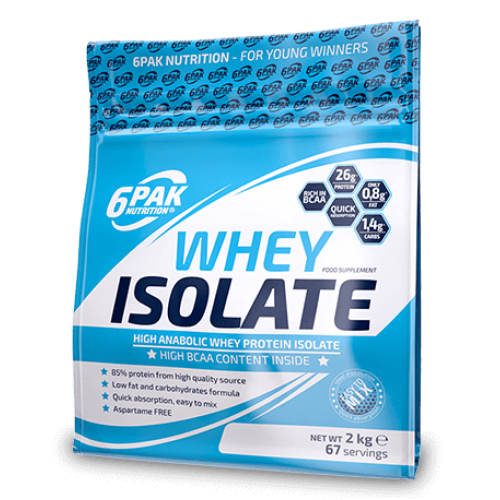 6PAK - Whey Isolate - 700 g