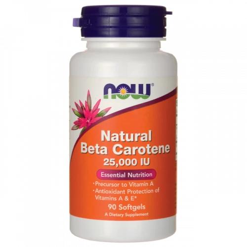 NOW - Natural Beta Carotene 25,000 IU - 90 kapsułek NOW - Natural Beta Carotene 25,000 IU - 90 kapsułek