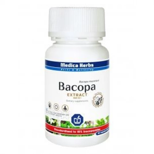 Medica Herbs - Bacopa Monnieri - 60 kapsułek Medica Herbs - Bacopa Monnieri - 60 kapsułek