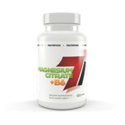 7Nutrition - Magnesium Citrate + B6 - 120 kapsułek 7Nutrition - Magnesium Citrate + B6 - 120 kapsułek