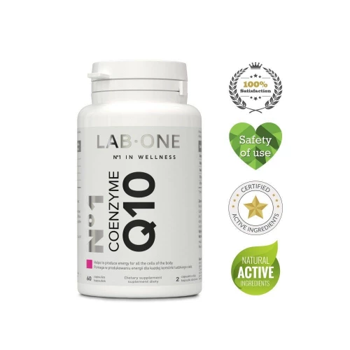 LAB ONE - Coenzyme Q10 - 60 kapsułek LAB ONE - Coenzyme Q10 - 60 kapsułek