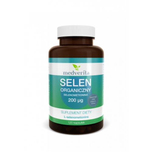 Medverita - Selen Organiczny 200 mcg - 60 kapsułek Medverita - Selen Organiczny 200 mcg - 60 kapsułek
