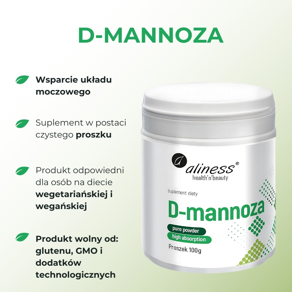 Aliness D-mannoza - 100g