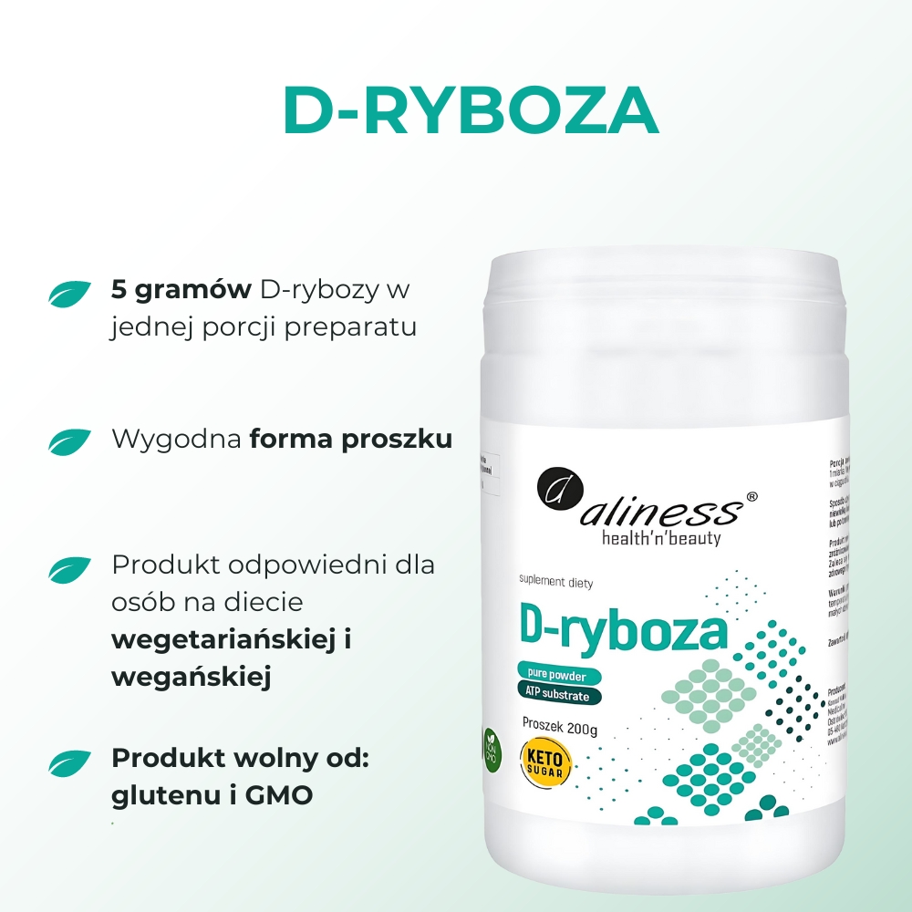 Aliness D-ryboza - 200g