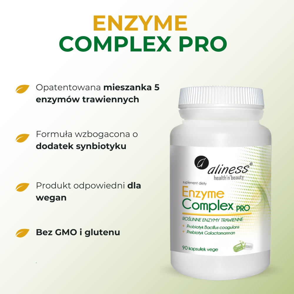 Aliness Enzyme Complex PRO - 90 vege kapsułek