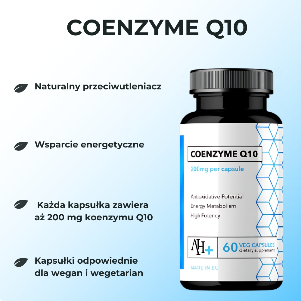 Apollo’s Hegemony+ Coenzyme Q10 - 200 mg - 60 kapsułek