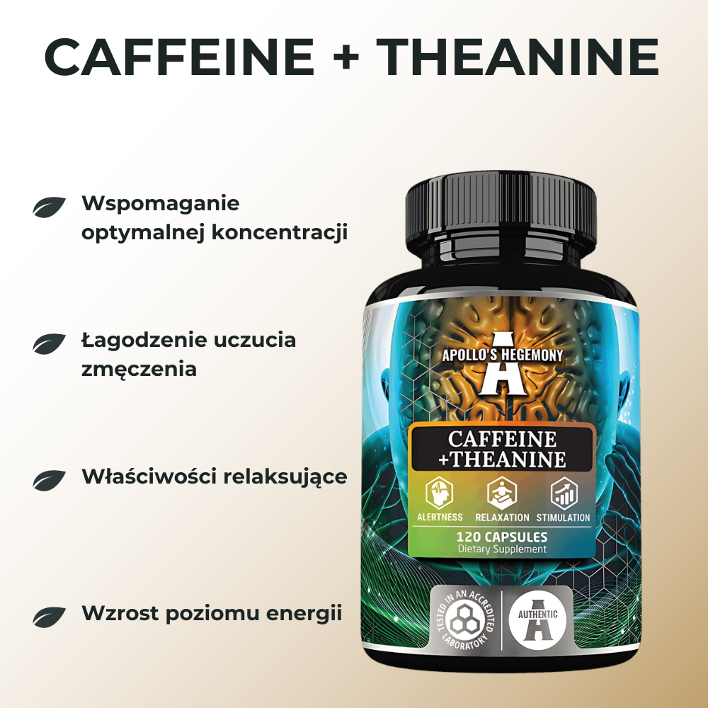 Apollo's Hegemony Caffeine + Theanine - wsparcie dla koncentracji i energii