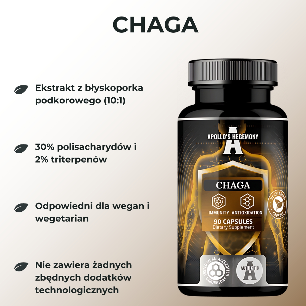 Apollo's Hegemony Chaga - wsparcie dla systemu odpornościowego