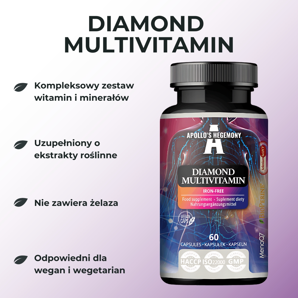 Apollo's Hegemony Diamond Multivitamin - kompleks witamin i minerałów