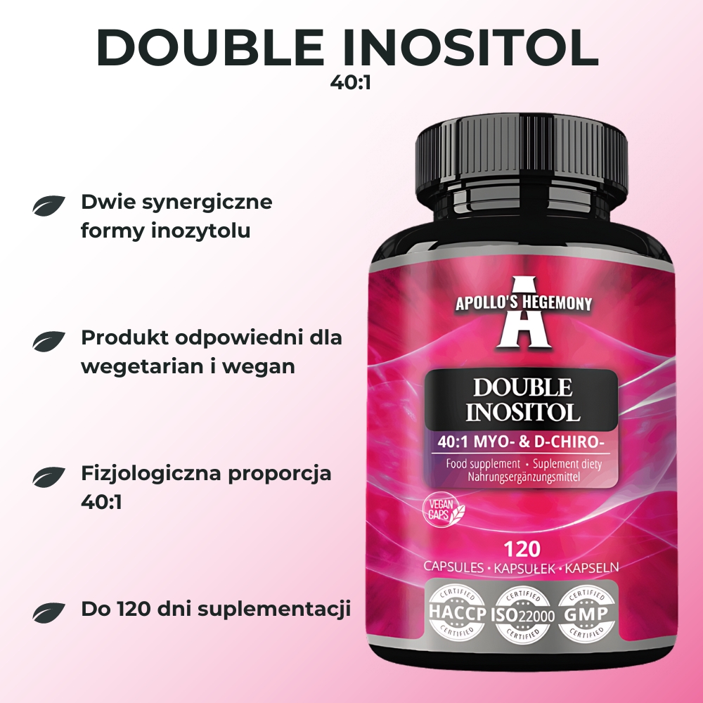 Apollo's Hegemony - Double Inositol - 120 kapsułek