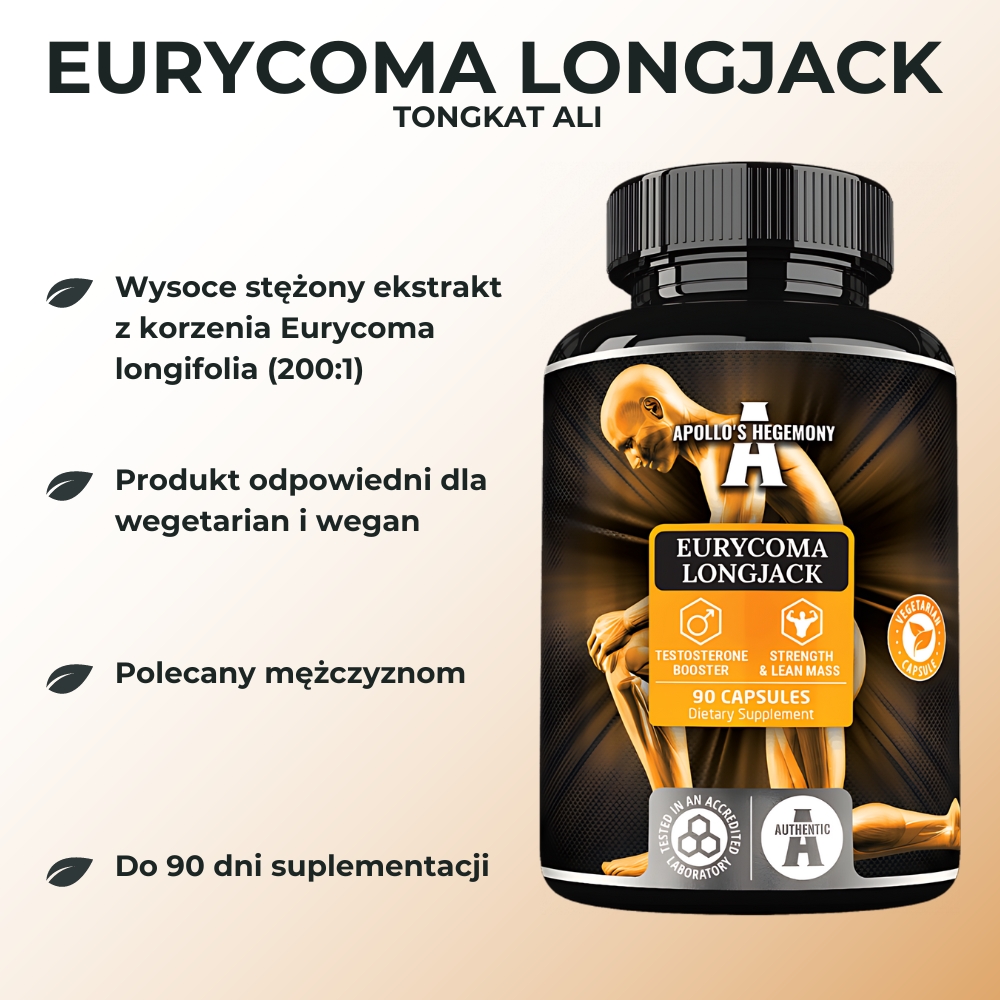 Apollo's Hegemony Eurycoma Longjack - 90 kapsułek