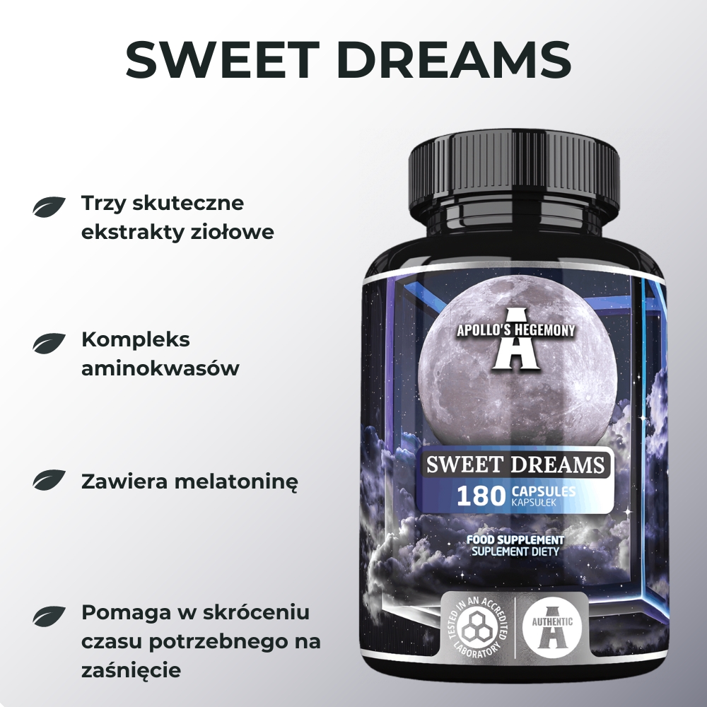 Apollo's Hegemony Sweet Dreams - Naturalna formuła na spokojny sen