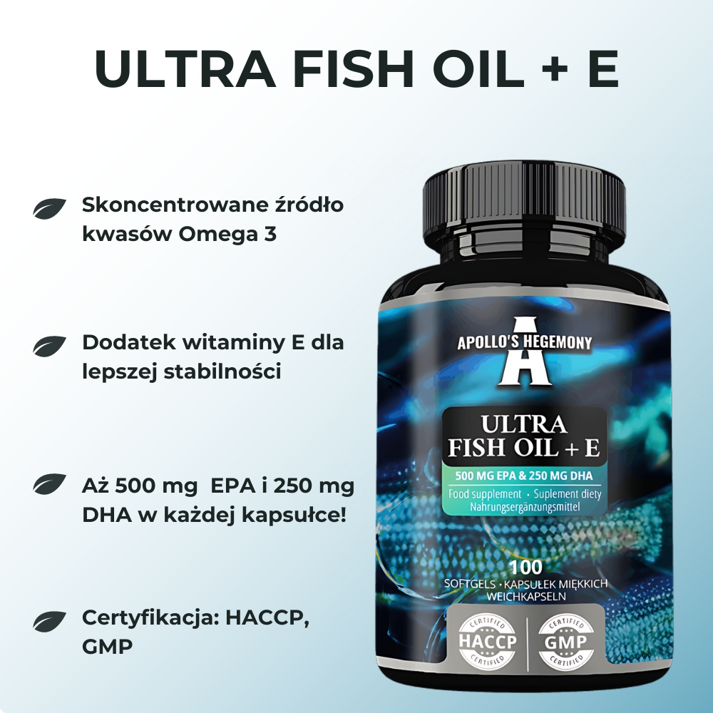 Apollo's Hegemony Ultra Fish Oil + E