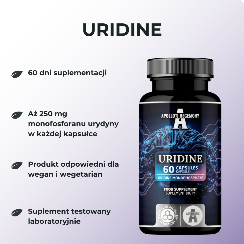 Apollo's Hegemony Uridine - suplement wspierający zdrowie komórek