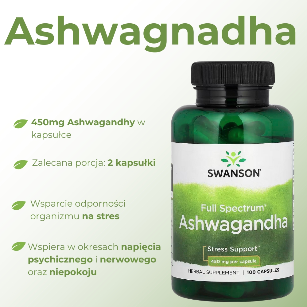 Swanson Ashwagandha 450 mg