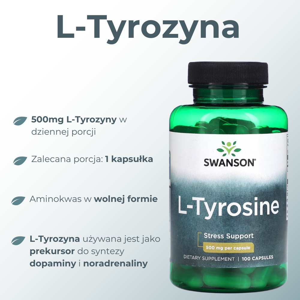 Swanson L-Tyrosine 500 mg