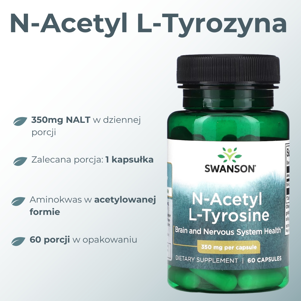 Swanson N-Acetyl L-Tyrosine 350 mg