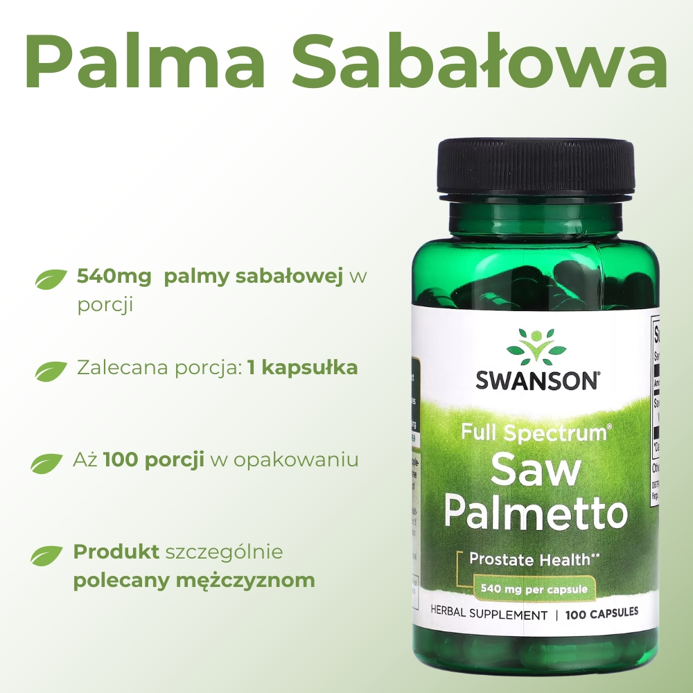 Swanson Saw Palmetto 540 mg